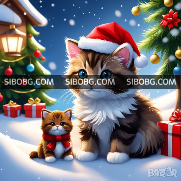 Диамантен гоблен Нова Година   3391, снимка 1