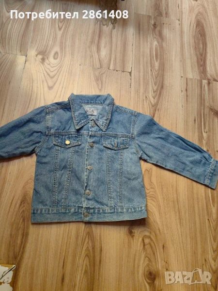 Детско дънково яке, снимка 1