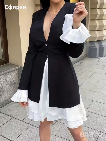 Стилна рокля, Официална рокля, Елегантна рокля, снимка 1