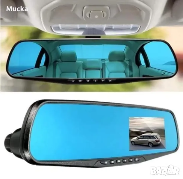 Видеорегистратор огледало Vehicle Blackbox 1044, DVR Full HD 1080P

, снимка 1