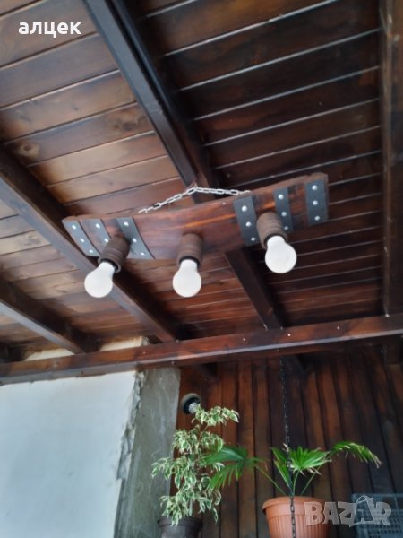 Полилей от буре за механа или битова стая и аплици, снимка 1