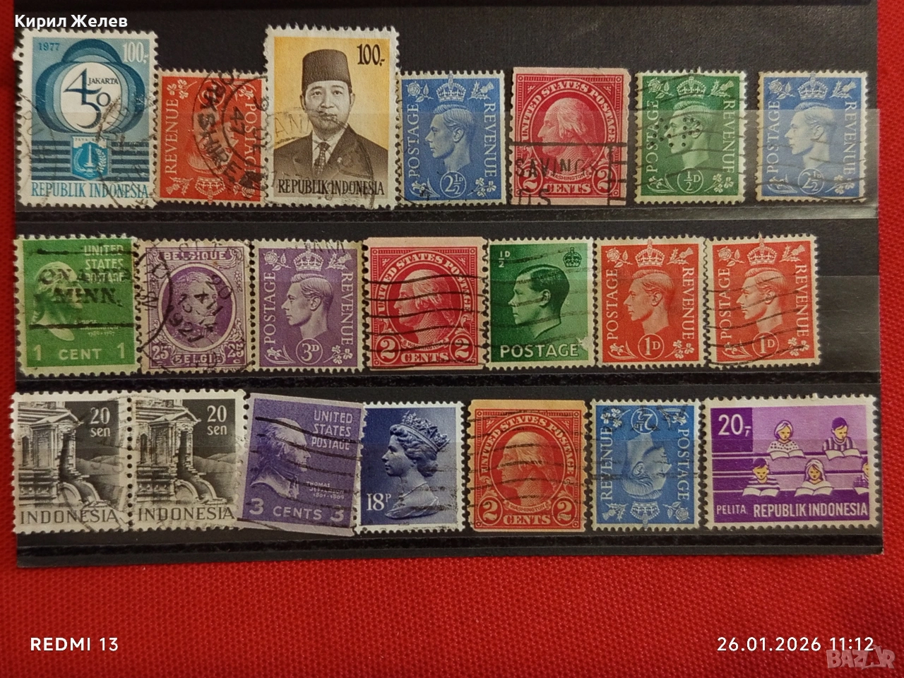 Стари пощенски марки от цял свят смесени СВЕТОВНИ ЛИДЕРИ за КОЛЕКЦИЯ 51967, снимка 1