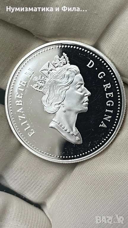 Сребърна монета 1 долар 1998 година, снимка 1