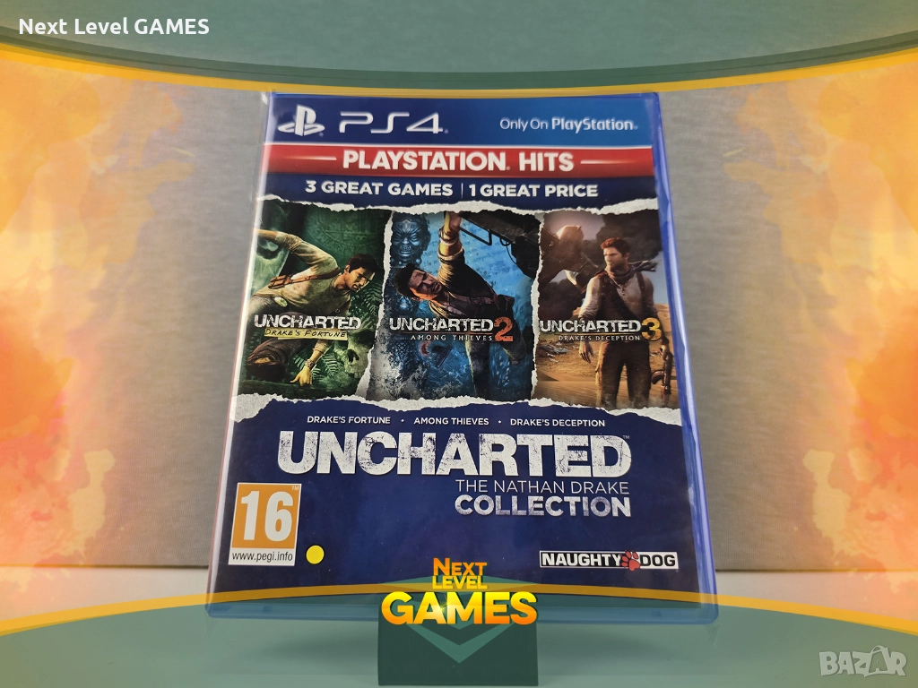 Игрa за PlayStation 4 - Uncharted The Nathan Drake Collection, снимка 1