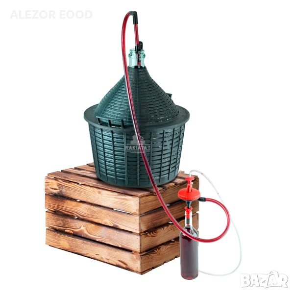 Ръчен сифон за пълнене на бутилки с автоматичен стоп против преливане, RENO03040, снимка 1