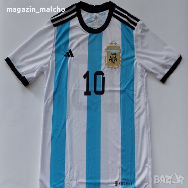Мъжка Футболна Тениска - ADIDAS AF ARGENTINA Messi 10; размери: S, M, L и XL, снимка 1