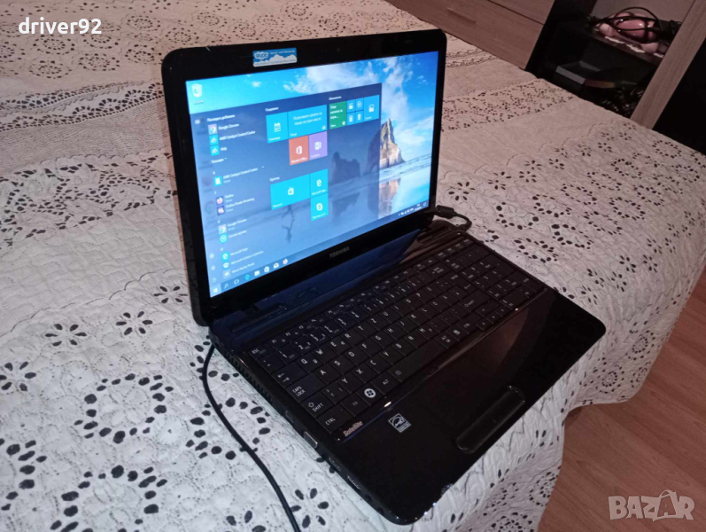 Toshiba L750D Четириядрен 15.6 инча 6 гб рам 500 гб хард с уиндоус 10, снимка 1