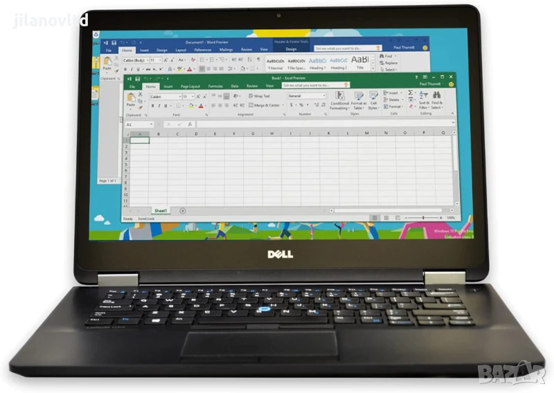 Лаптоп Dell Latitude E7450 i5-5300U 8GB 128GB SSD FULL HD ГАРАНЦИЯ, снимка 1