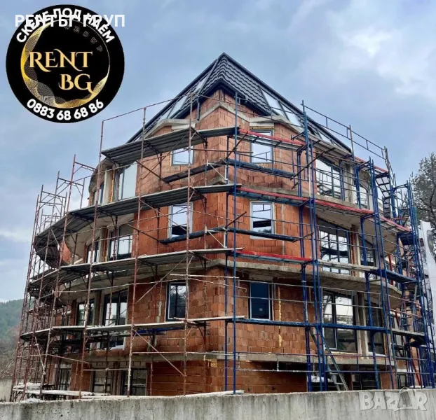 Фасадно рамково скеле под наем, снимка 1