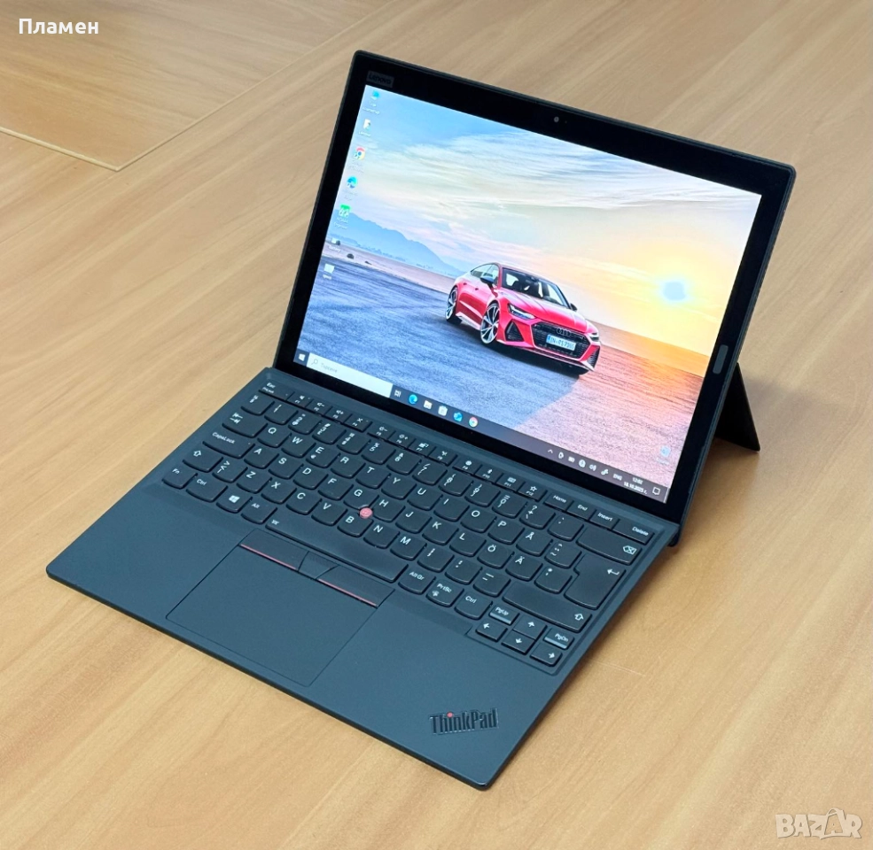Lenovo ThinkPad X1 Tablet Gen 3 / 2-в-1 Touch/ i7-8650U / 16GB RAM / 256GB SSD / LTE / 13" 3K Res, снимка 1