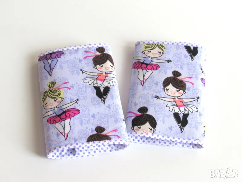 Комплект протектори (смукалки) за ергономична раница – правоъгълни, снимка 1