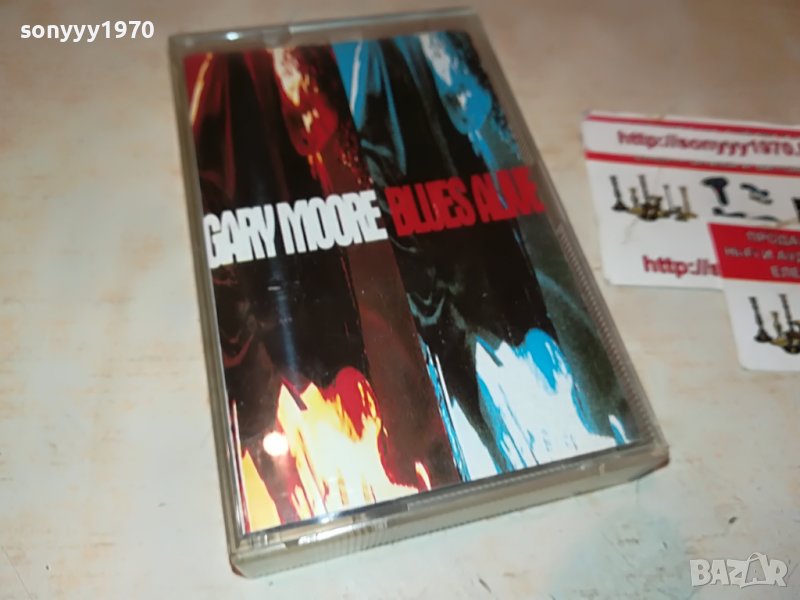 🛑GARY MOORE-BLUES ALIVE-КАСЕТА 2809221740, снимка 1