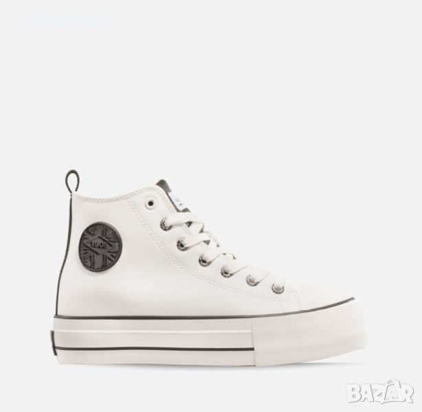 Кецове на платформа Lee Cooper White G-702-26, снимка 1