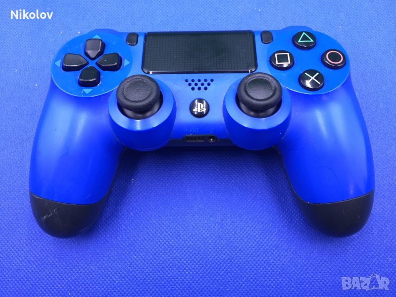 Оригинален Джойстик PS4 DualShock 4 син, снимка 1