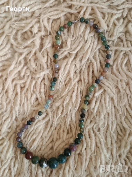 Гердан с натурални Ахати, снимка 1