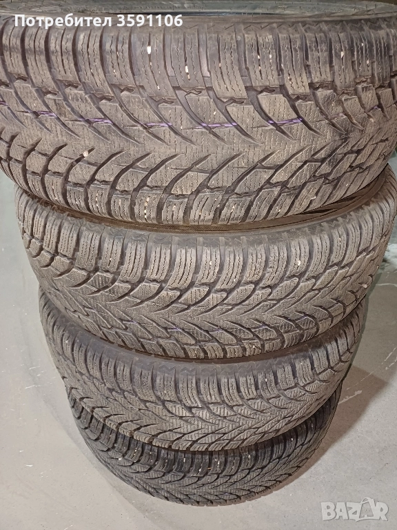 4бр.зимни гуми Nokian 215/65/16 , снимка 1