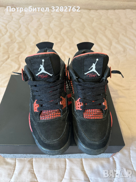 Nike Air Jordan Retro 4 Red Thunder, снимка 1