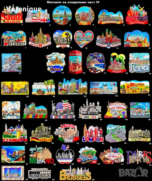 Магнити за хладилник част IV, снимка 1