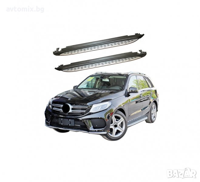 Алуминиеви степенки за Mercedes Benz GLE/ML W166, след 2012 г., снимка 1