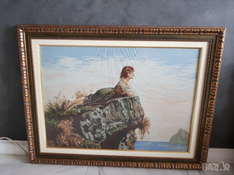 Рамка дърво със стъкло , снимка 1