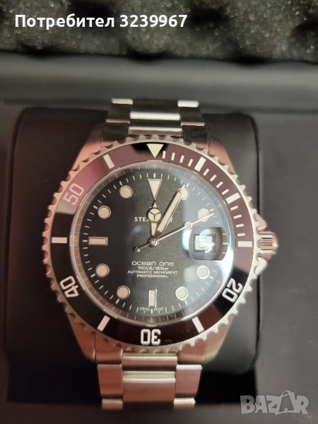 Продавам STEINHART Ocean One BLACK Ceramic Diver Watch, снимка 1