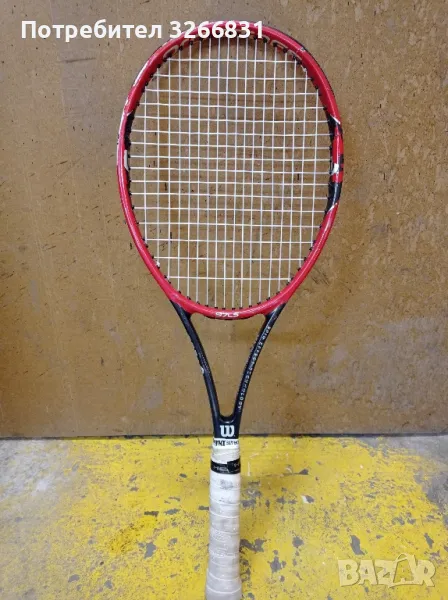 тенис ракета WILSON LS 97 за украса , снимка 1