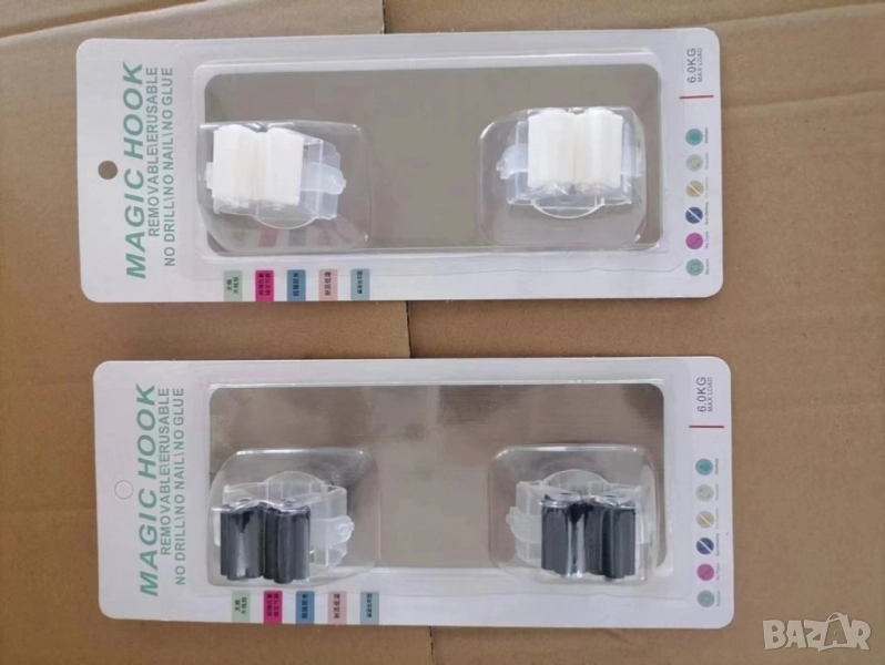 Стенен държач за четки, мопове и метли, снимка 1