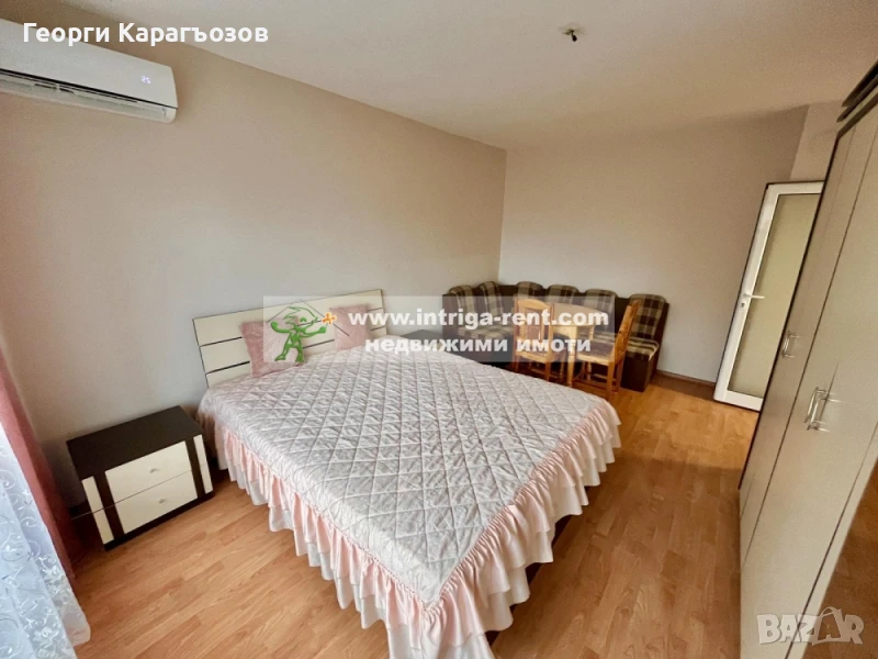 №3897 Обзаведен и ремонтиран едностаен апартамент под наем, етаж 2 | квартал Орфей, Хасково., снимка 1