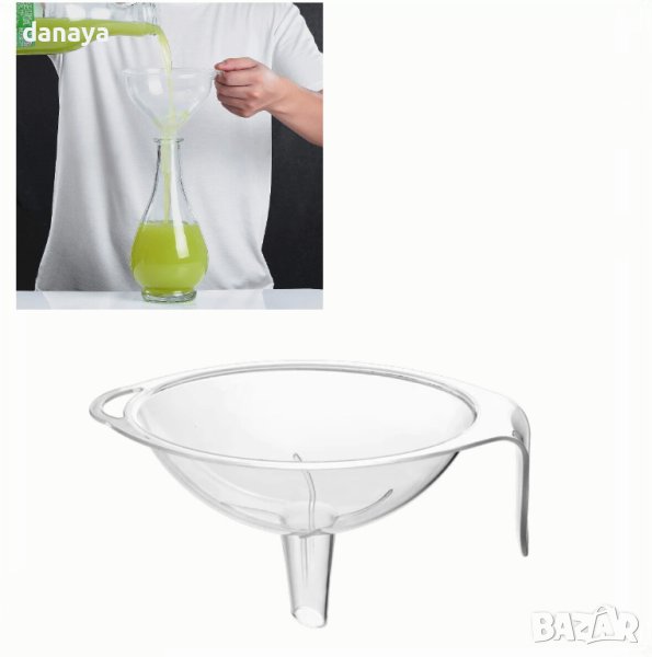 4076 Малка пластмасова фуния, снимка 1