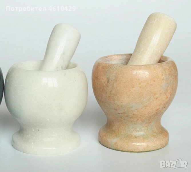 Каменно хаванче за стриване на чесън, снимка 1