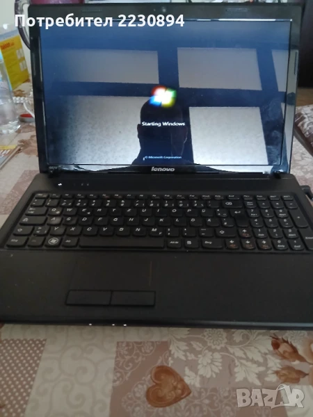 Лаптоп,,LENOVO G575", снимка 1