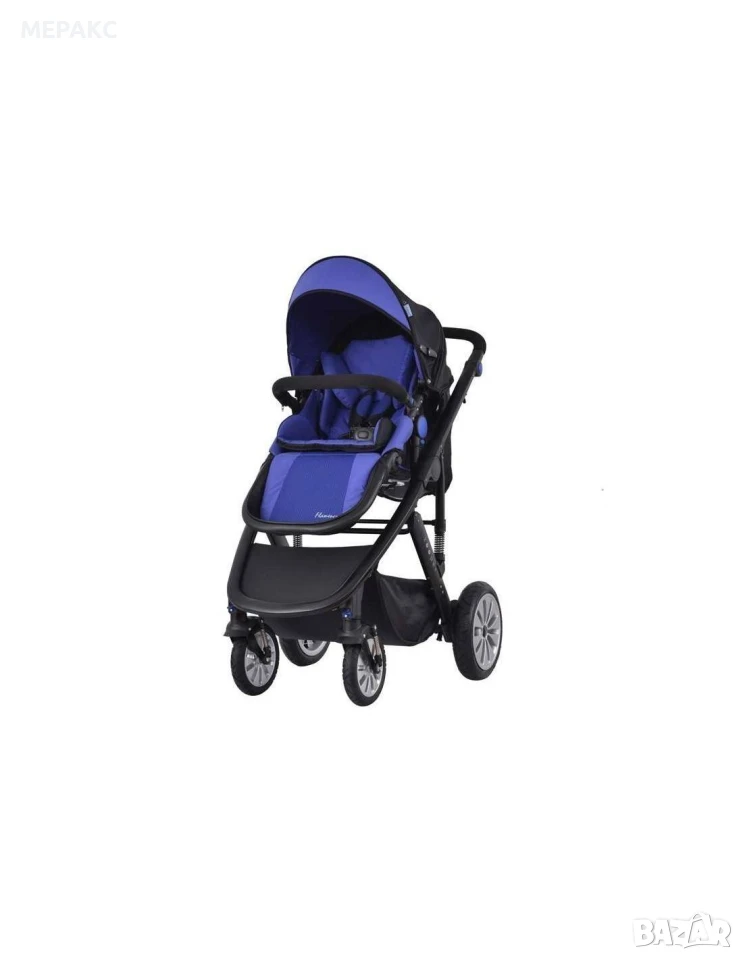 Комбиниранa количкa 3 в 1 Zooper Flamenco Royal Blue Plaid, снимка 1