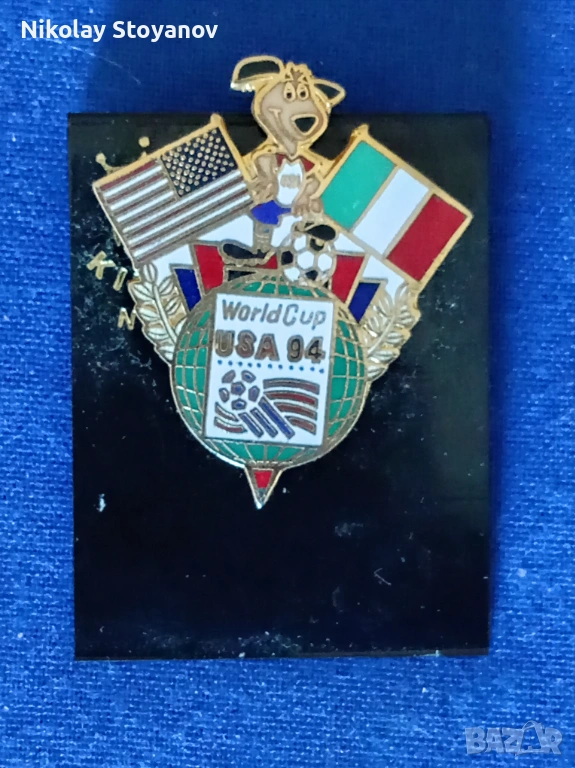  Значка от световното по футбол 1994 г. в САЩ, снимка 1