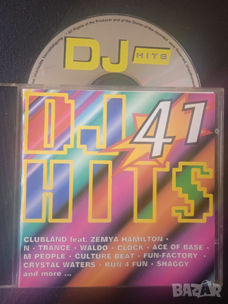 Dance / Денс музика от 90-те год. - DJ Hits Vol. 41, снимка 1