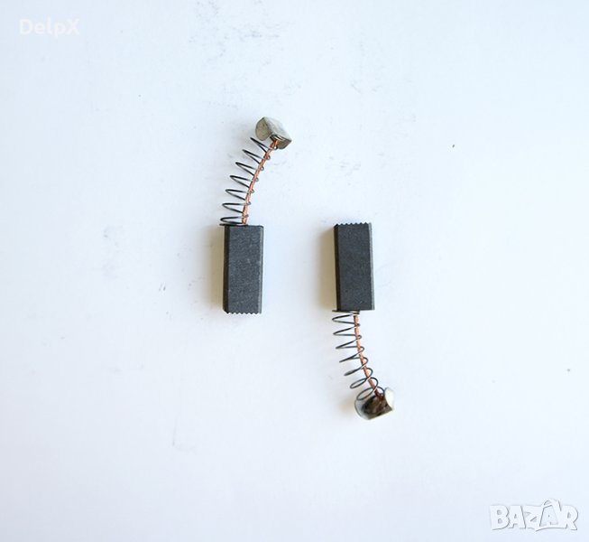 Българска въглено-графитна четка с пружина и накрайник профил 5x8x18mm, снимка 1