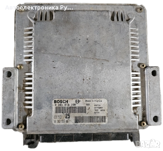 компютър PEUGEOT 406 CITROEN 2.0 HDI, 9636255980, BOSCH, 0281010166, снимка 1
