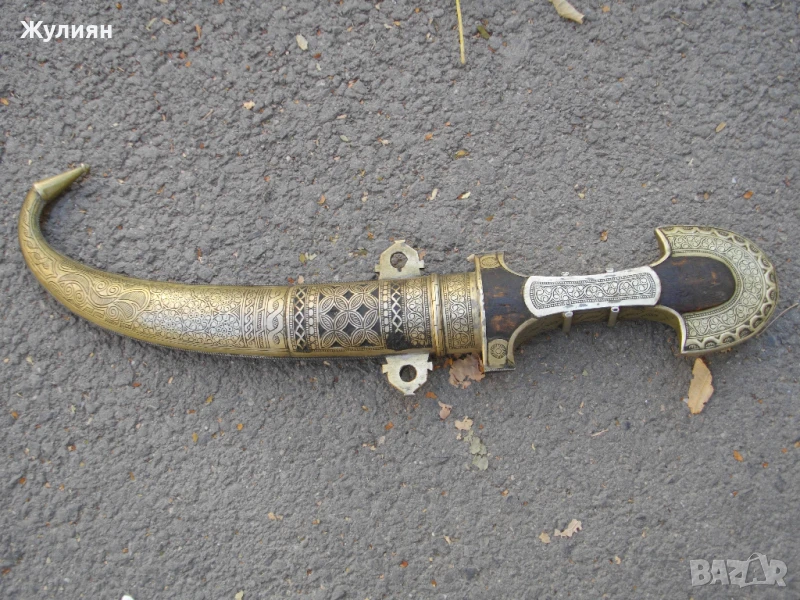 ГОЛЯМА КАМА НОЖ КУМАЯ ХАНДЖАР КОРТИК , снимка 1