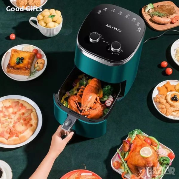 Air Fryer - Фритюрник с горещ въздух - 6 литра, 1350 W, снимка 1