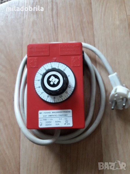 Реле за измерване на точно време българско производство, снимка 1