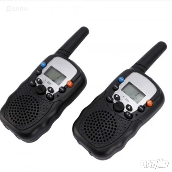 Уоки токи с голям обхват от 3км - вграден фенер , снимка 1