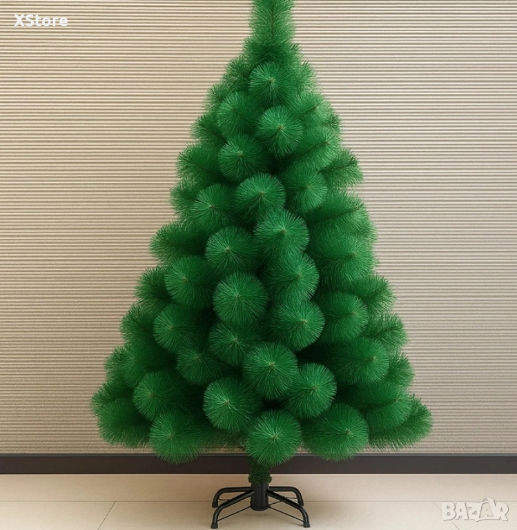 Коледно борче със зелени връхчета, снимка 1