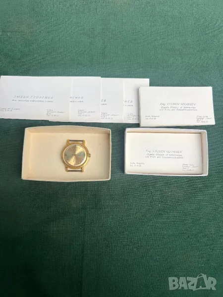 Продавам  колекционерски руски часовник позлата , снимка 1