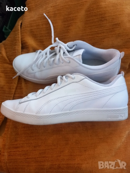 Кецове от естествена кожа PUMA размер-39, снимка 1