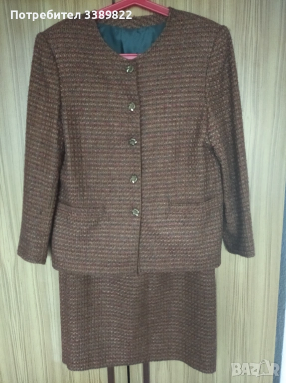 , дамски костюм -сако и пола, снимка 1