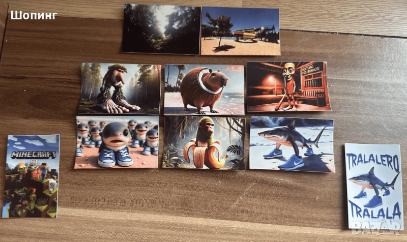 Принтиране на цветни снимки на стикери, снимка 1