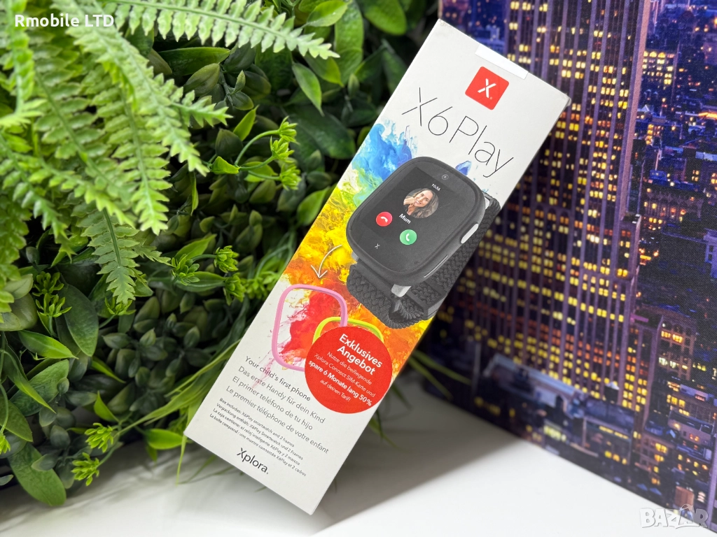 ! НоВо ! Xplora X6 play детски смарт часовник Nano Sim, снимка 1