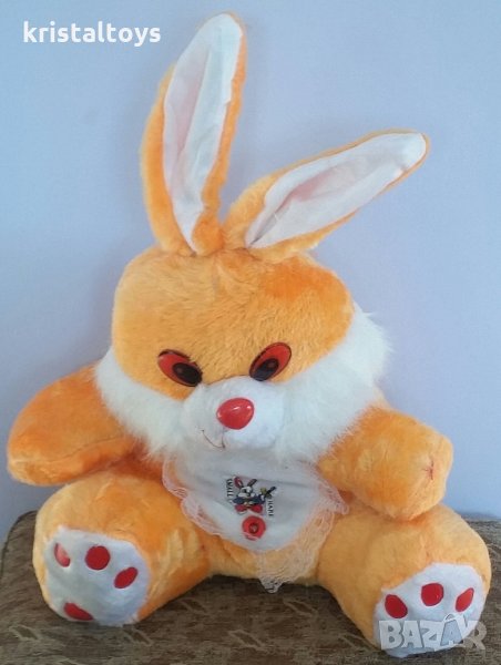 Детски плюшен Заек с дълги уши, от приказките, снимка 1