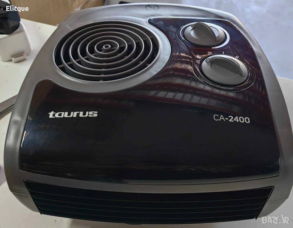 Вентилаторна печка Taurus CA-2400 – вентилаторен отоплител 2400W с 2 степени на мощност , снимка 1