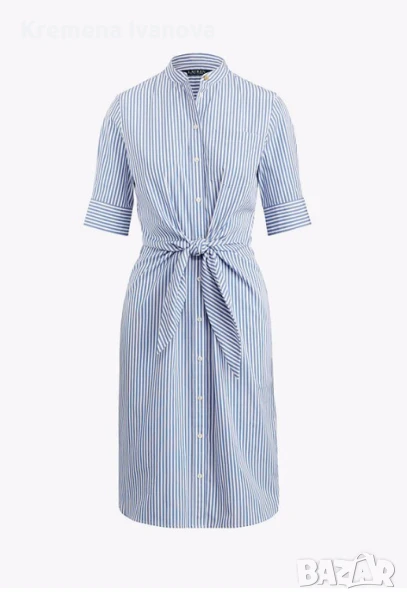 RALPH LAUREN Wilda striped shirt dress, размер 4 (S/M), снимка 1
