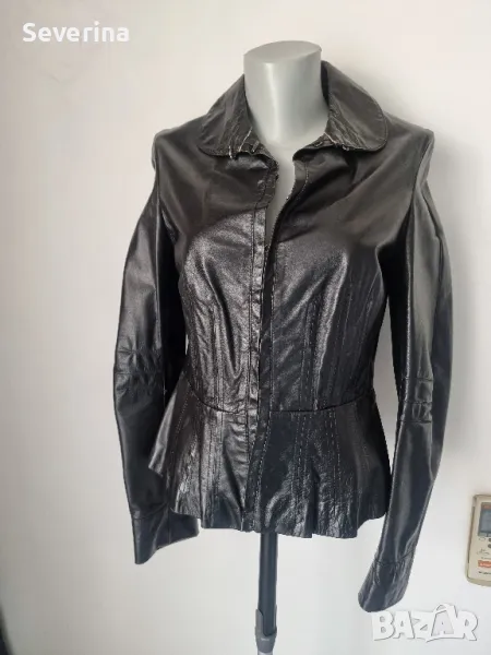  Blue Deep*Естествена кожа яке, снимка 1